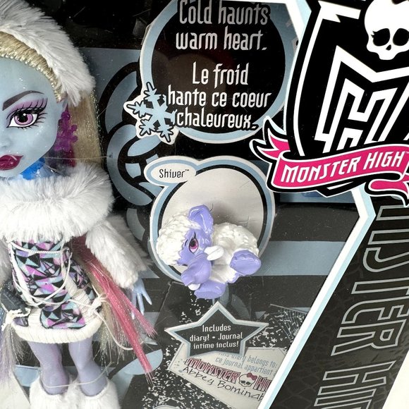 Monster High Abbey Bominable Daughter of the Yeti First Wave Rare - Picture 3 of 11